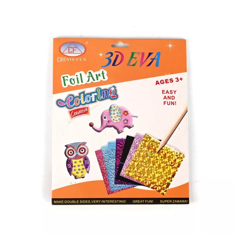 3D EVA Foil Art Toy